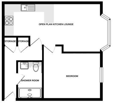 The Rowans, Wayletts, Leigh on Sea floorplan