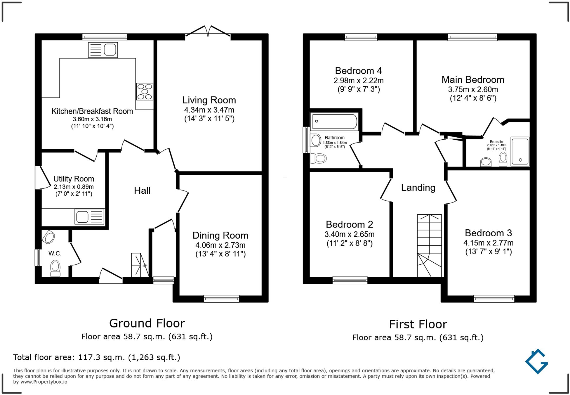 The Moldens, Trowbridge, BA14 floorplan