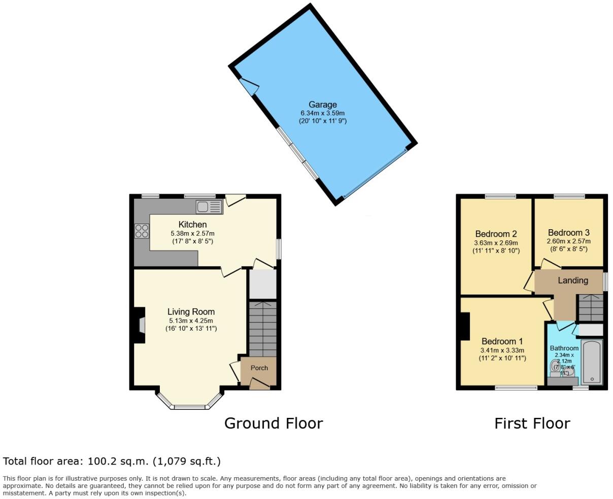 Beech Crescent, Tipton, DY4 floorplan