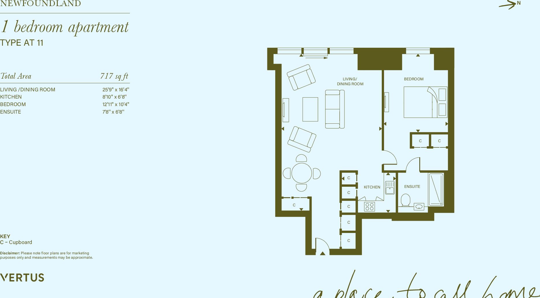 Newfoundland, London, E14 floorplan