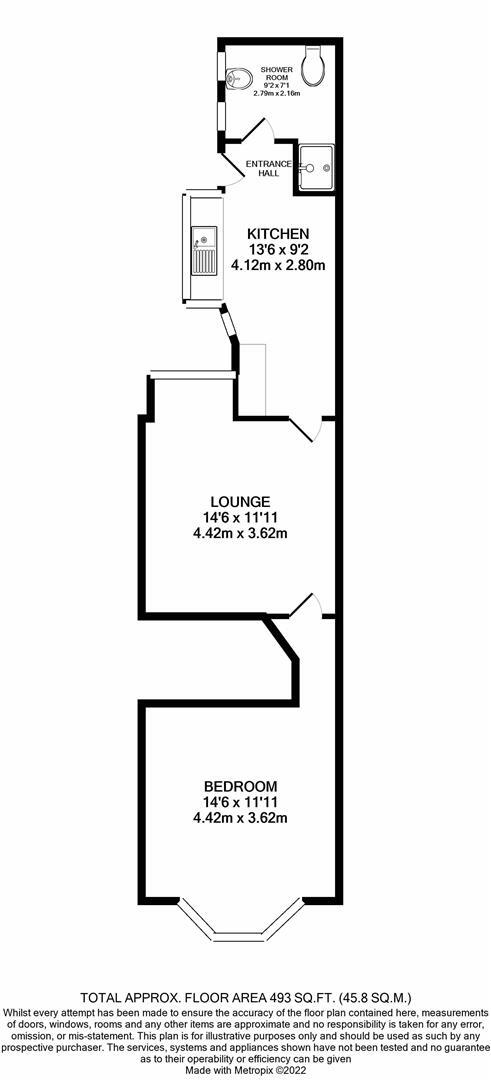 Flat 2, 18 Briton StreetLeicester floorplan