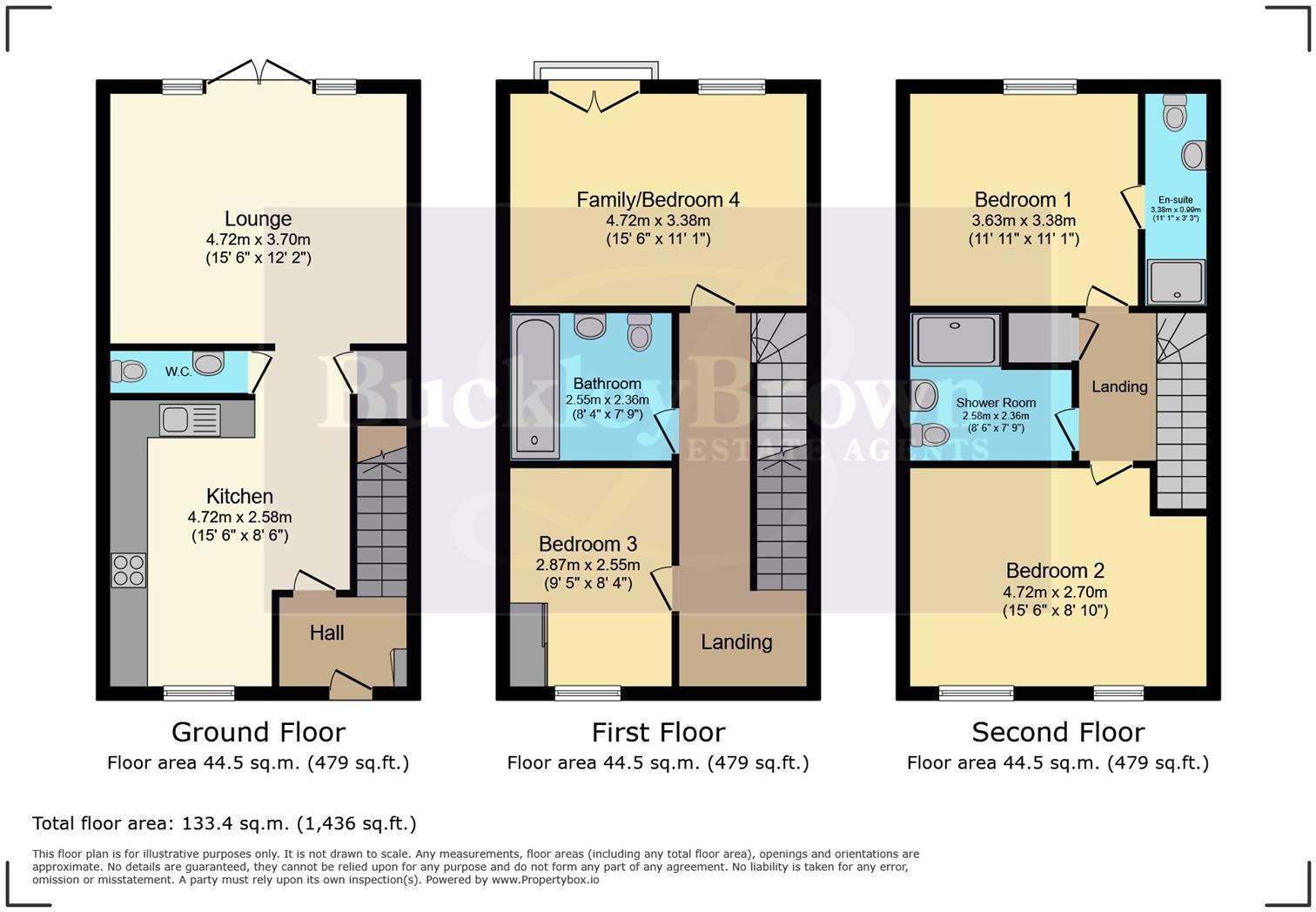 Milford Drive, Wingerworth, Chesterfield floorplan