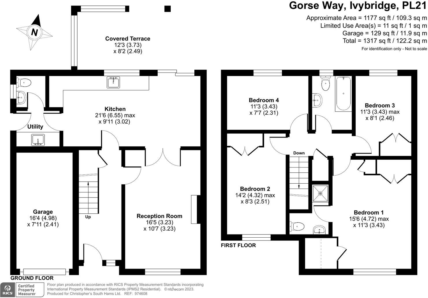 Gorse Way, Ivybridge floorplan
