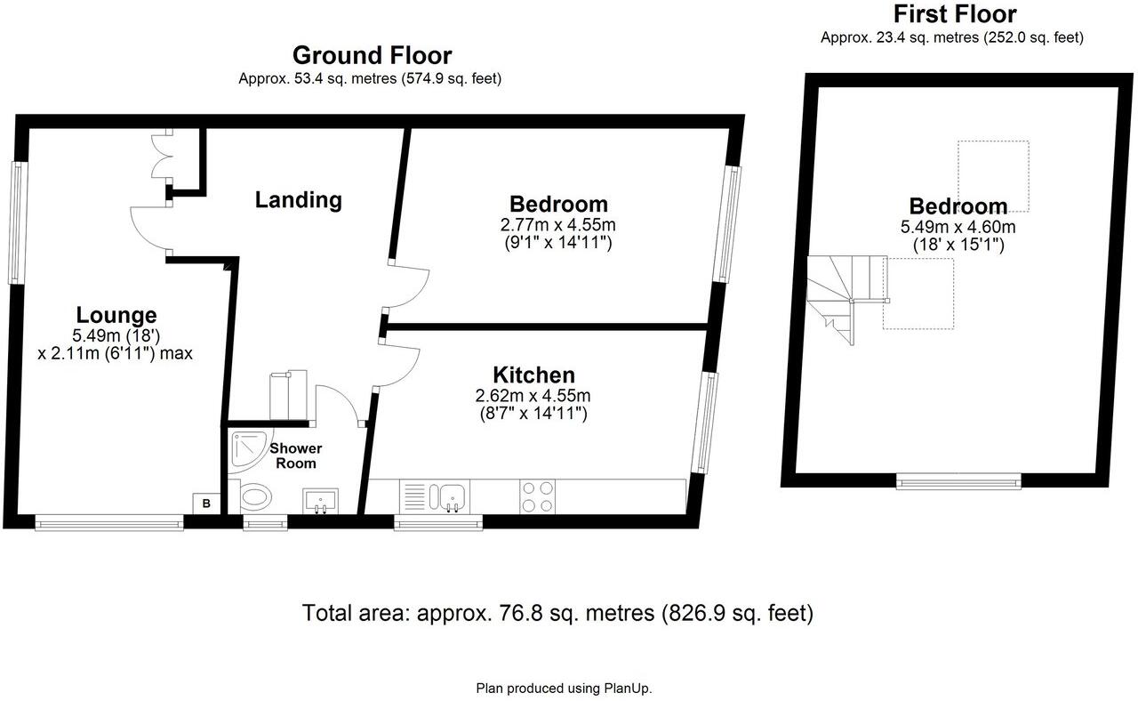  Victoria Buildings, Victoria Road, Formby, L37 floorplan