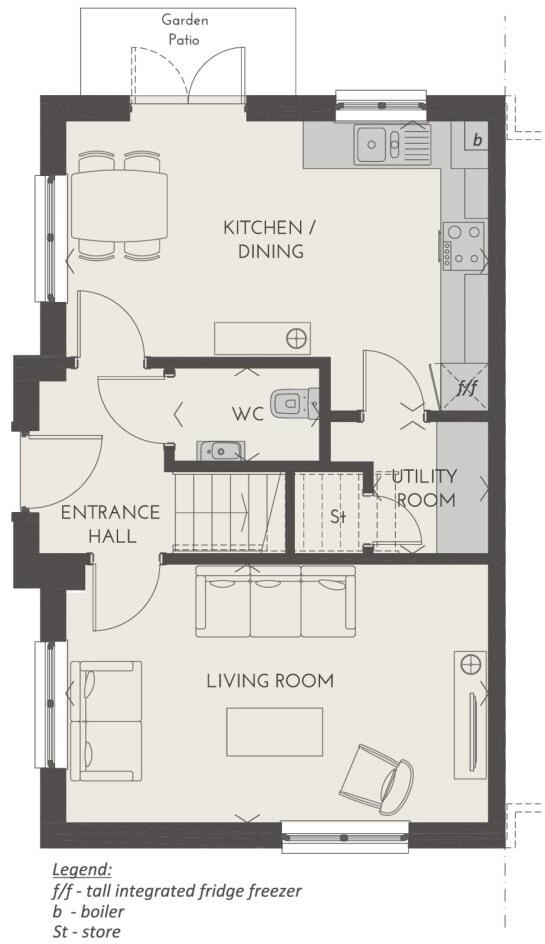 Back Lane
Congleton,
CW12 floorplan