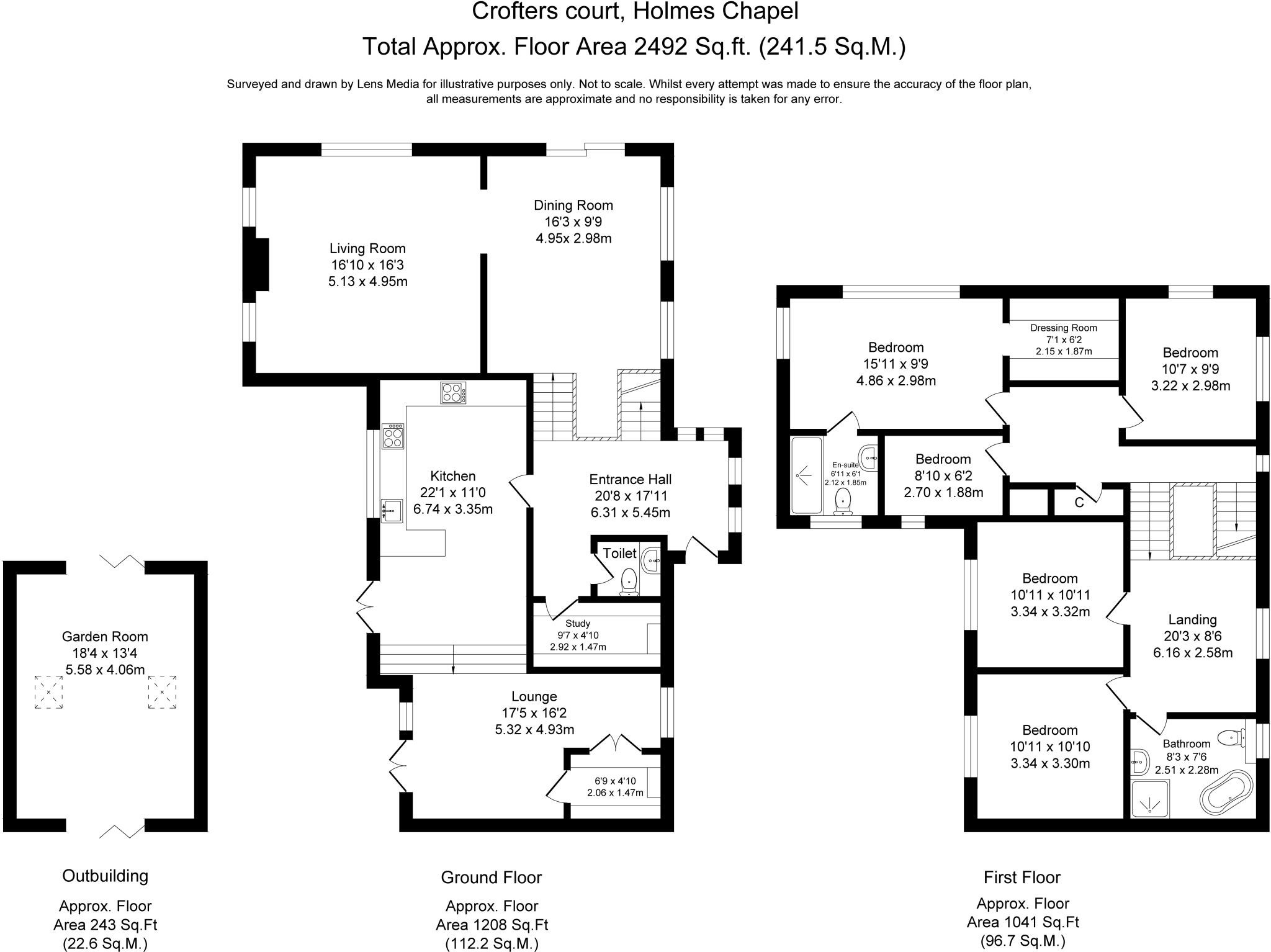Croft House  Crofters Court, Holmes Chapel floorplan