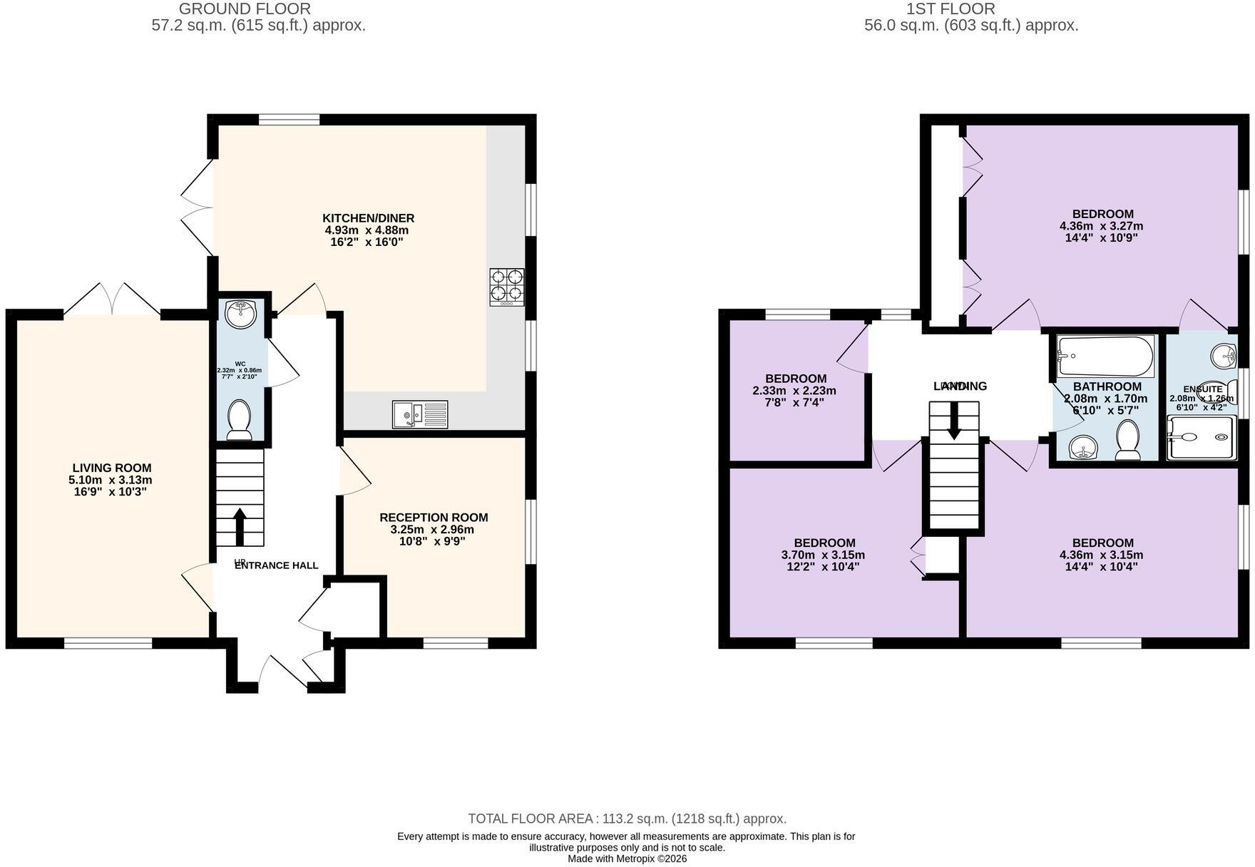 Teasel Grove, Longridge, PR3 floorplan