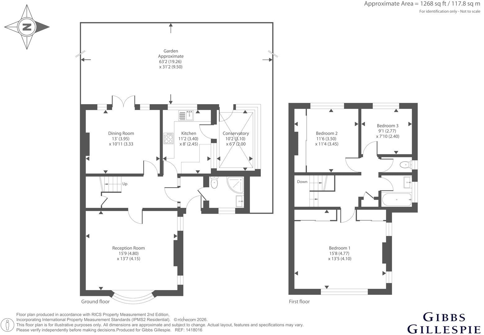 Joel Street, Northwood floorplan