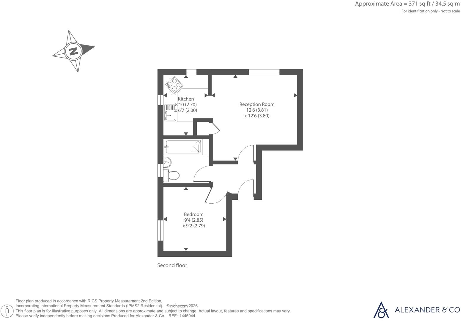 Union Street, Dunstable, Bedfordshire floorplan