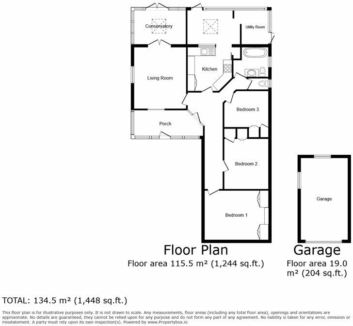 Green Lane, Shanklin, Isle of Wight floorplan