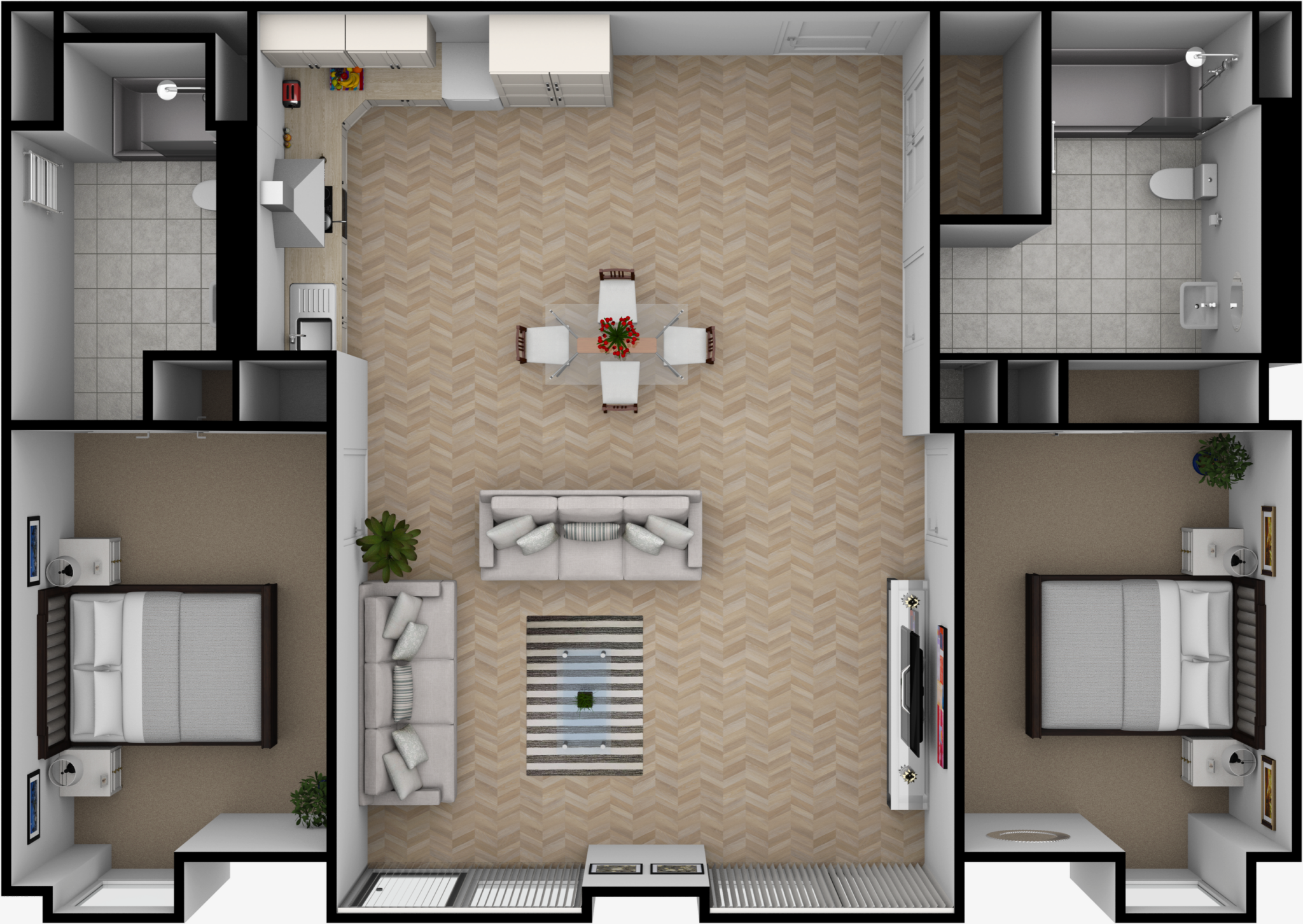 The Green Rooms, M50 floorplan