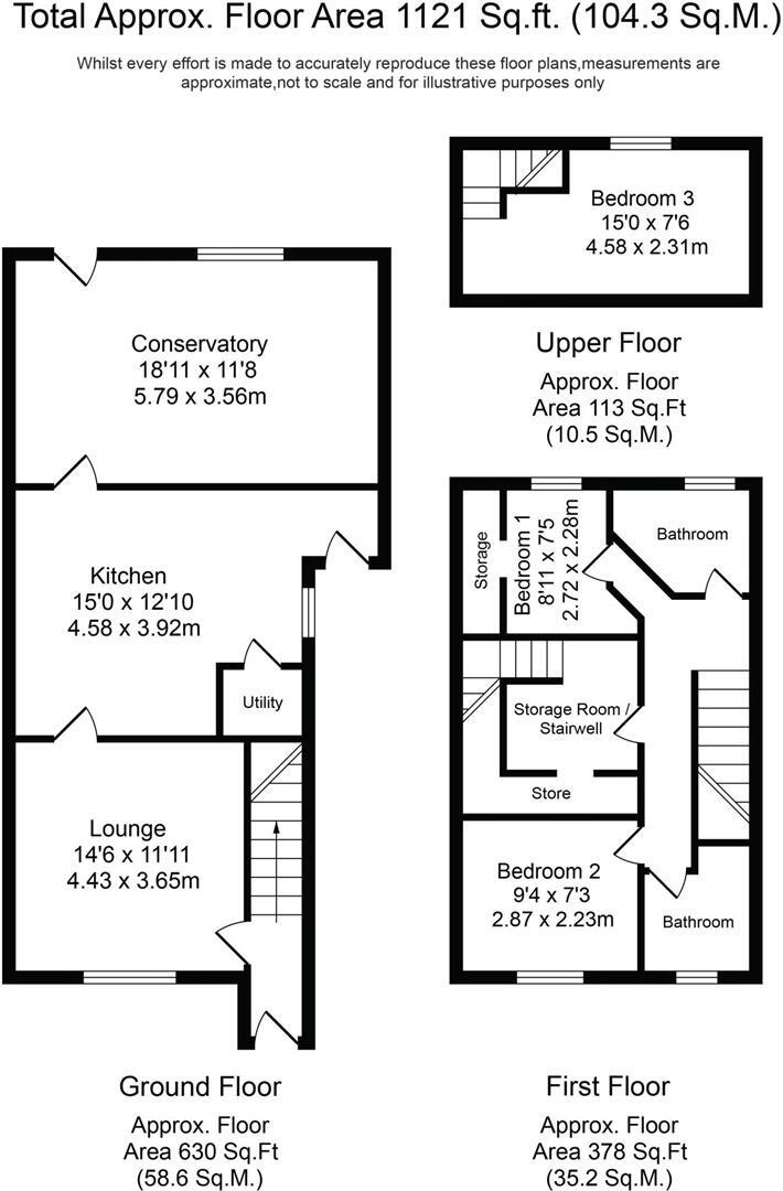 Guildford Road, Southport, Merseyside, PR8 4JU floorplan