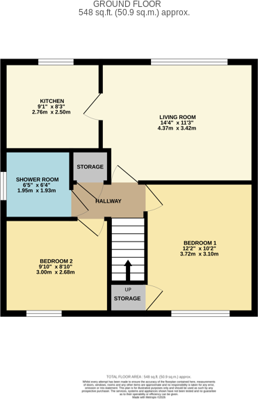 Lomas Close, Burnage floorplan