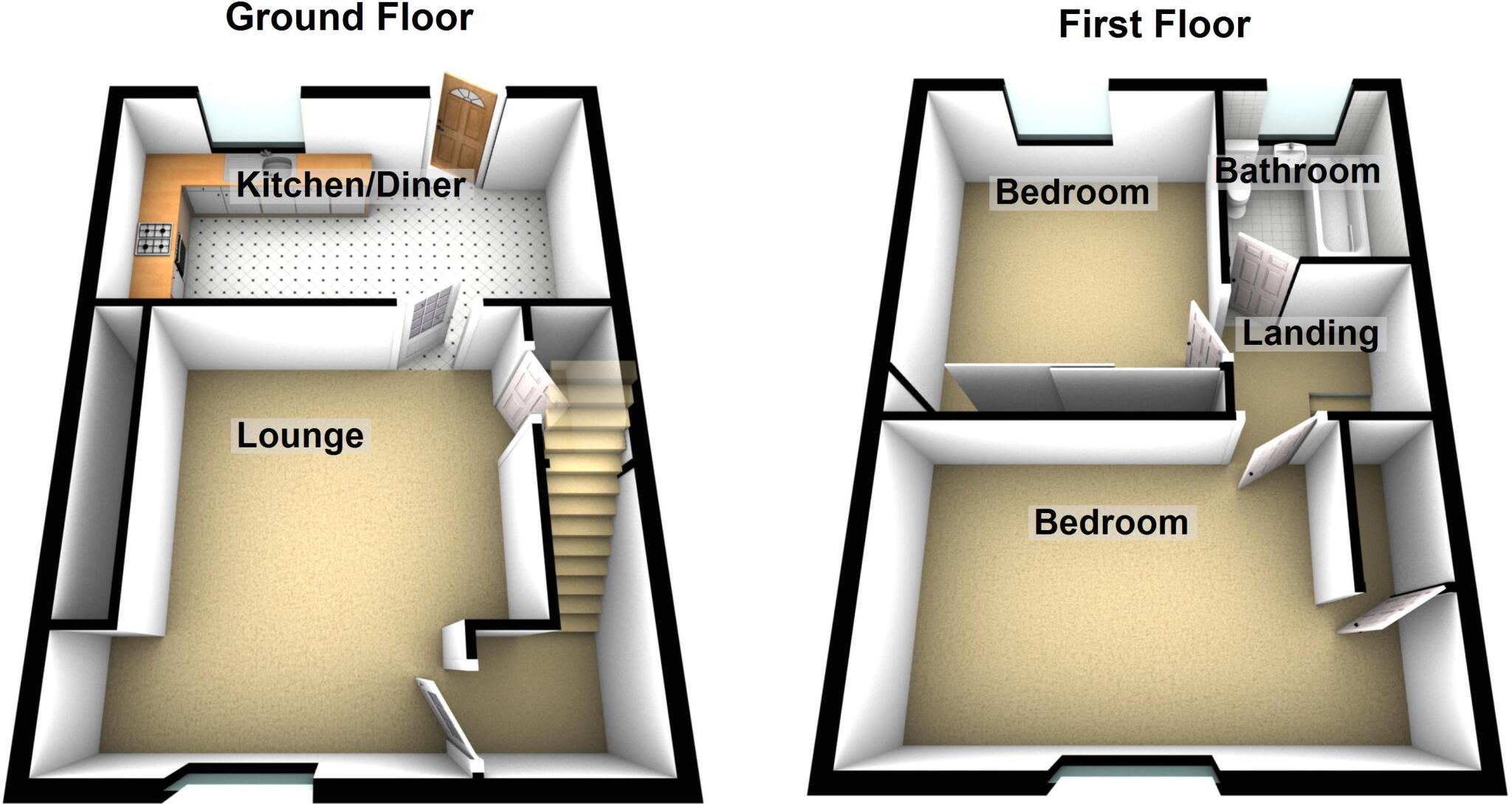 Sydney Crescent, Auchterarder floorplan