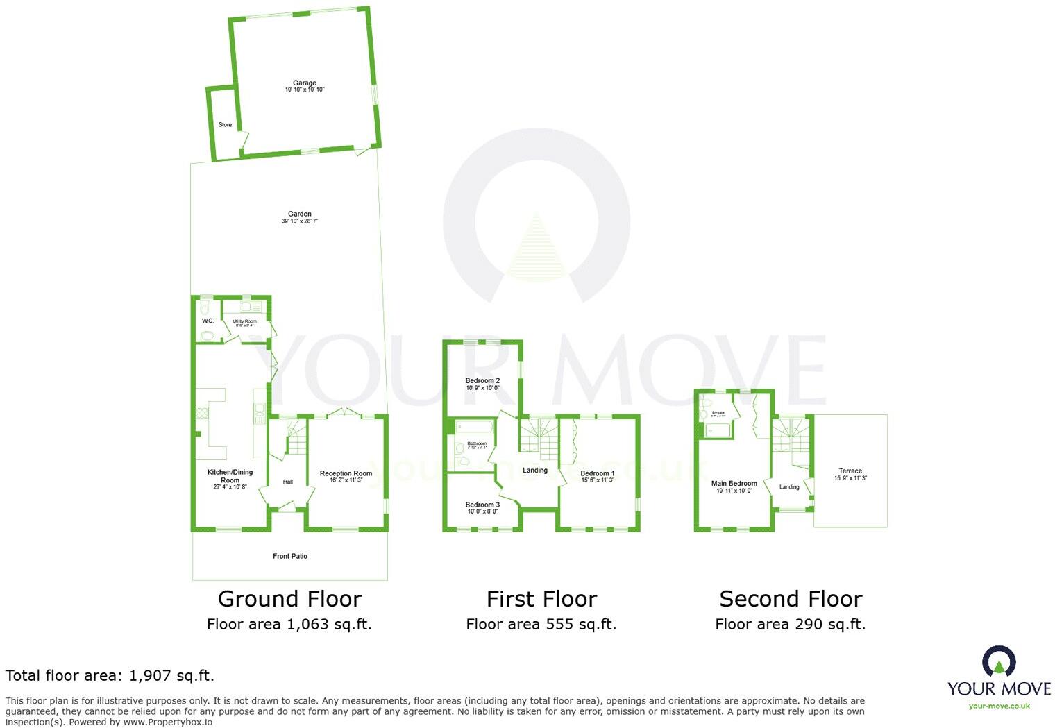 Liverymen Walk, Greenhithe, Kent, DA9 floorplan