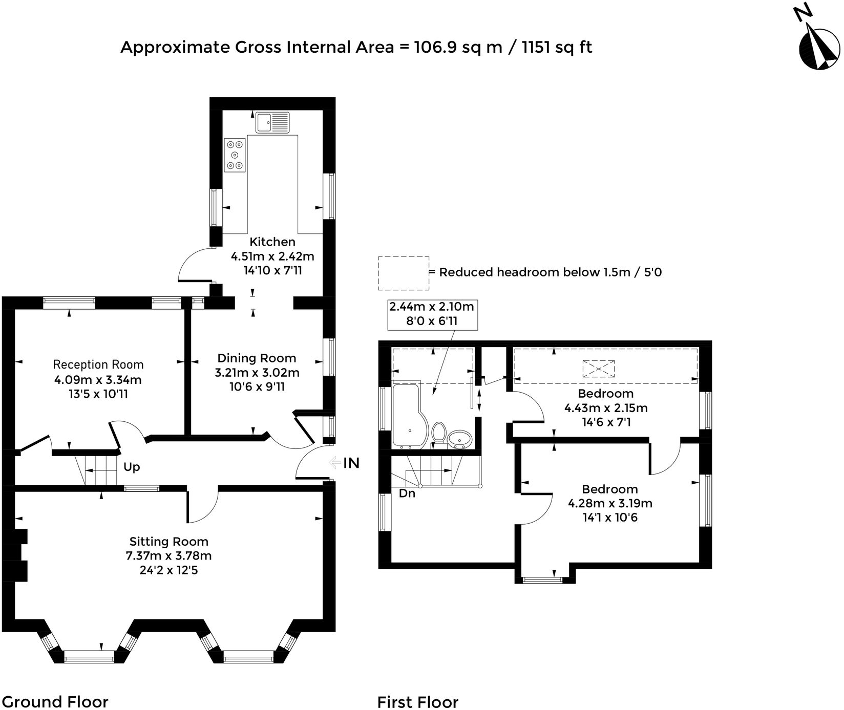 Poplar Road, Oxford, OX2 floorplan