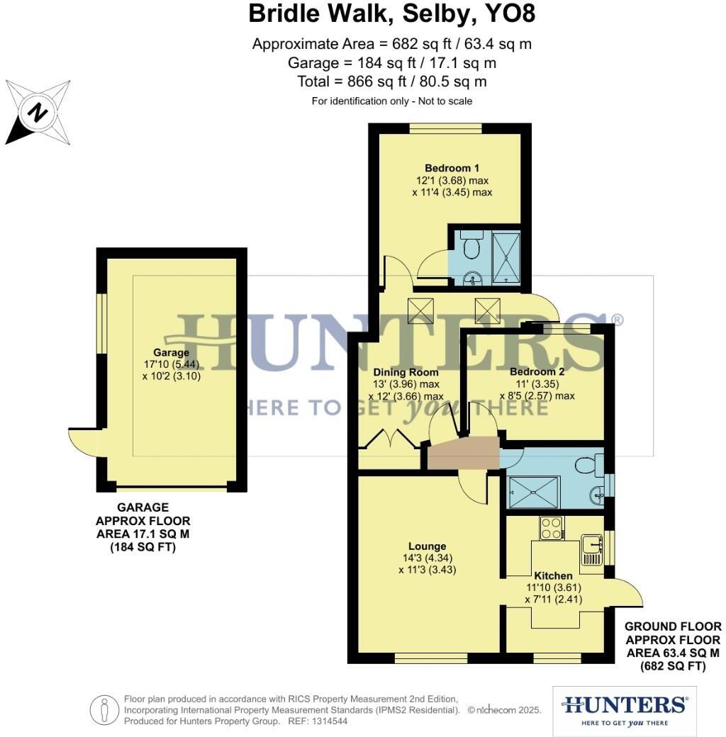 Bridle Walk, Selby floorplan