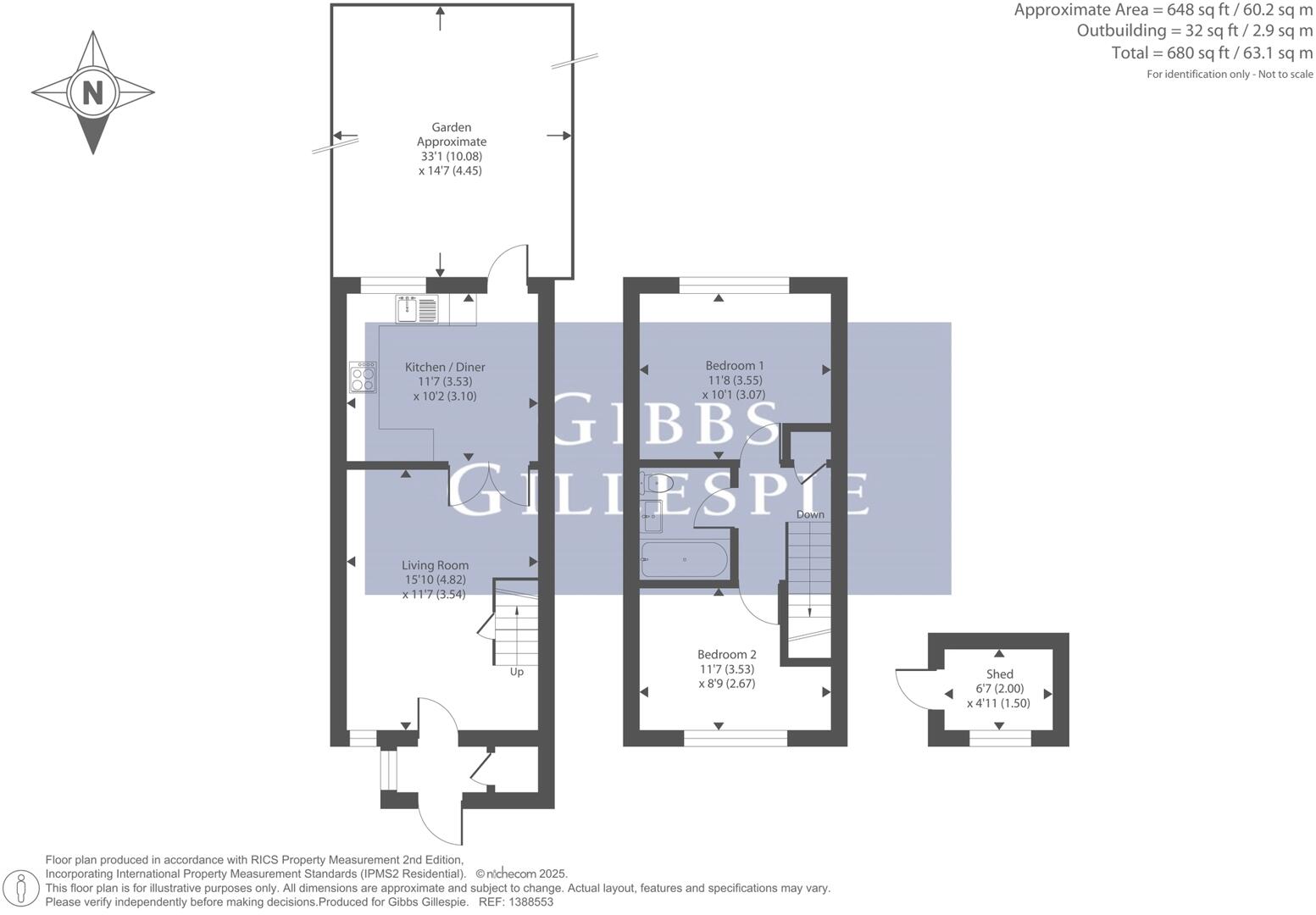 Priest Park Avenue, Harrow floorplan