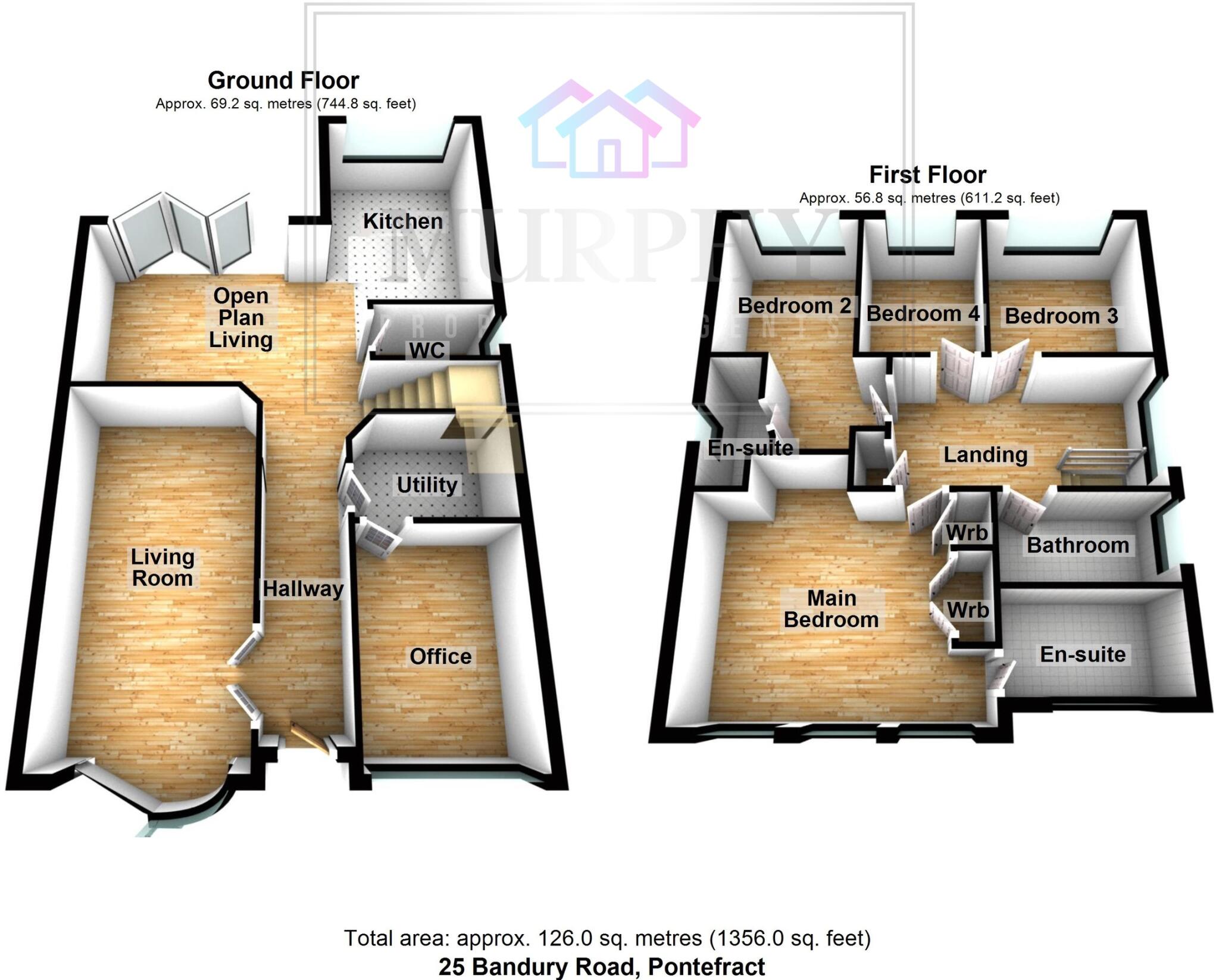 Banbury Road, Pontefract, West Yorkshire floorplan