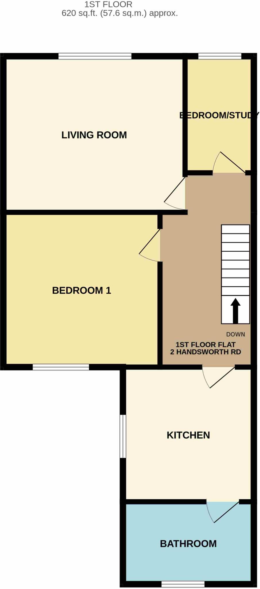 2 and 4 Handsworth Road, Darnall, Sheffield, South Yorkshire S9 4AD floorplan