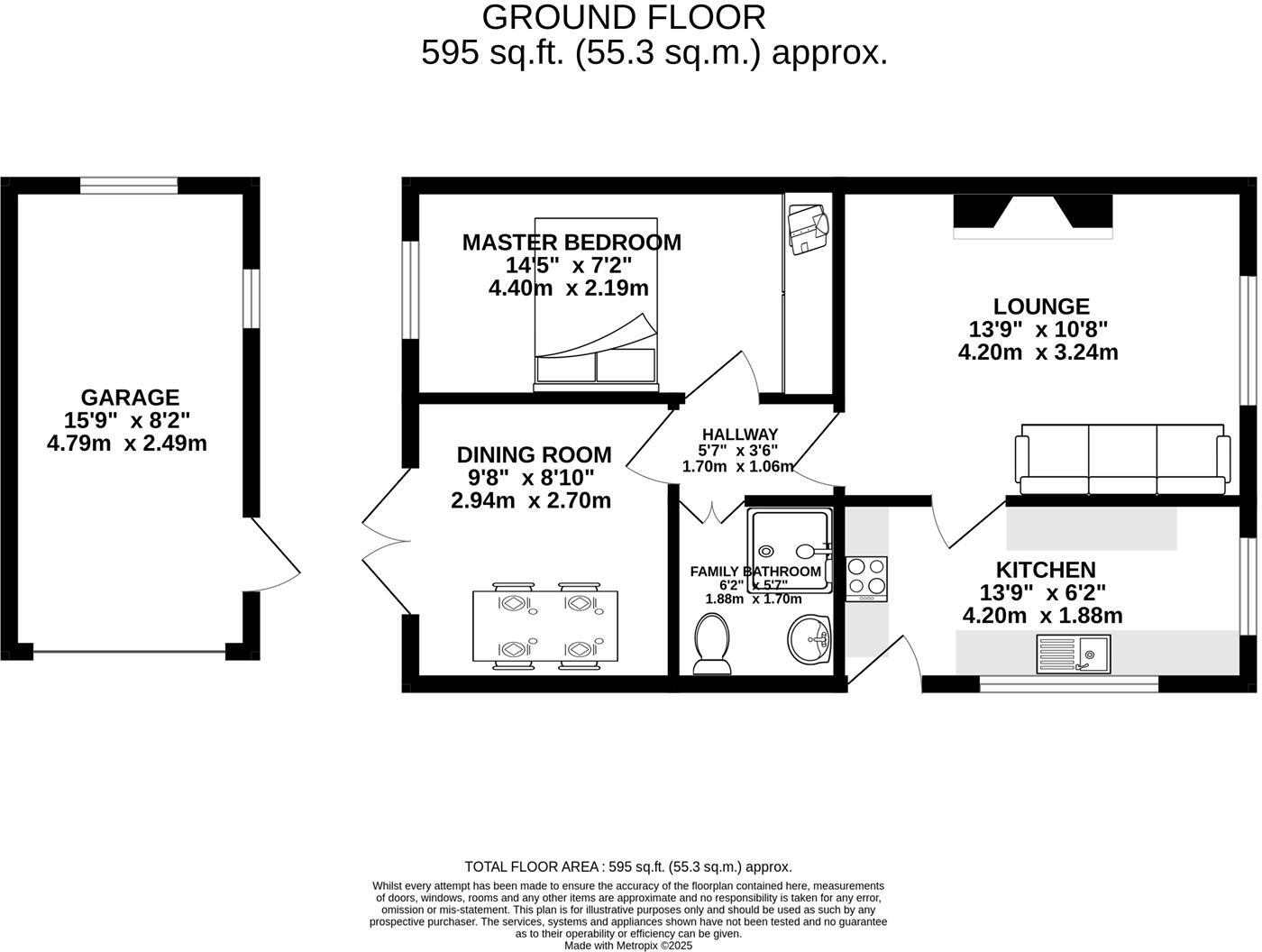 Montcliffe Road, Chorley floorplan