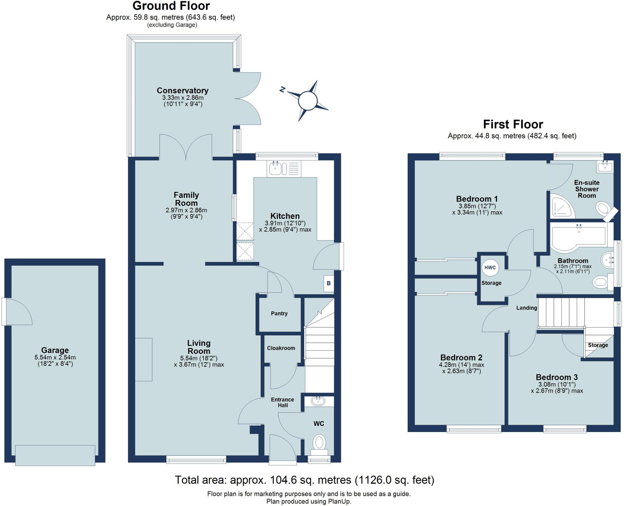 Mayfair Close, St. Albans, Hertfordshire, AL4 floorplan