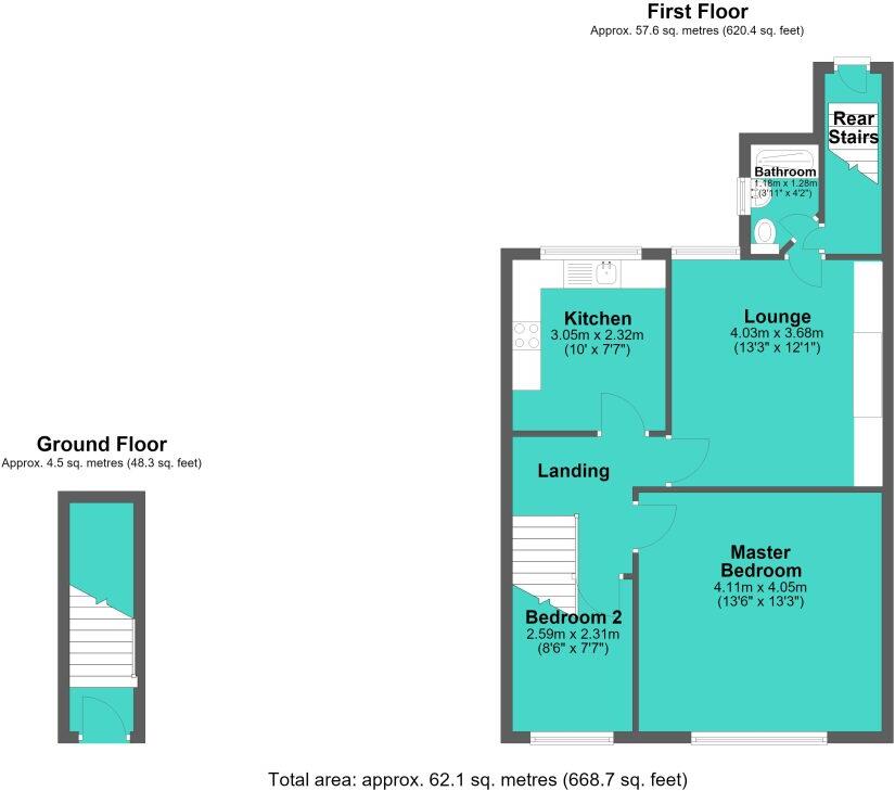 Plessey Road Blyth, NE24 4NE floorplan