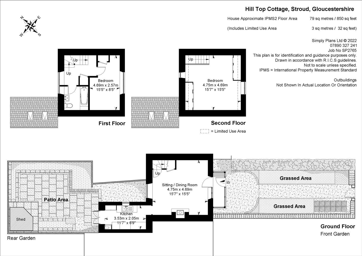 Pines Road, Amberley, Stroud floorplan