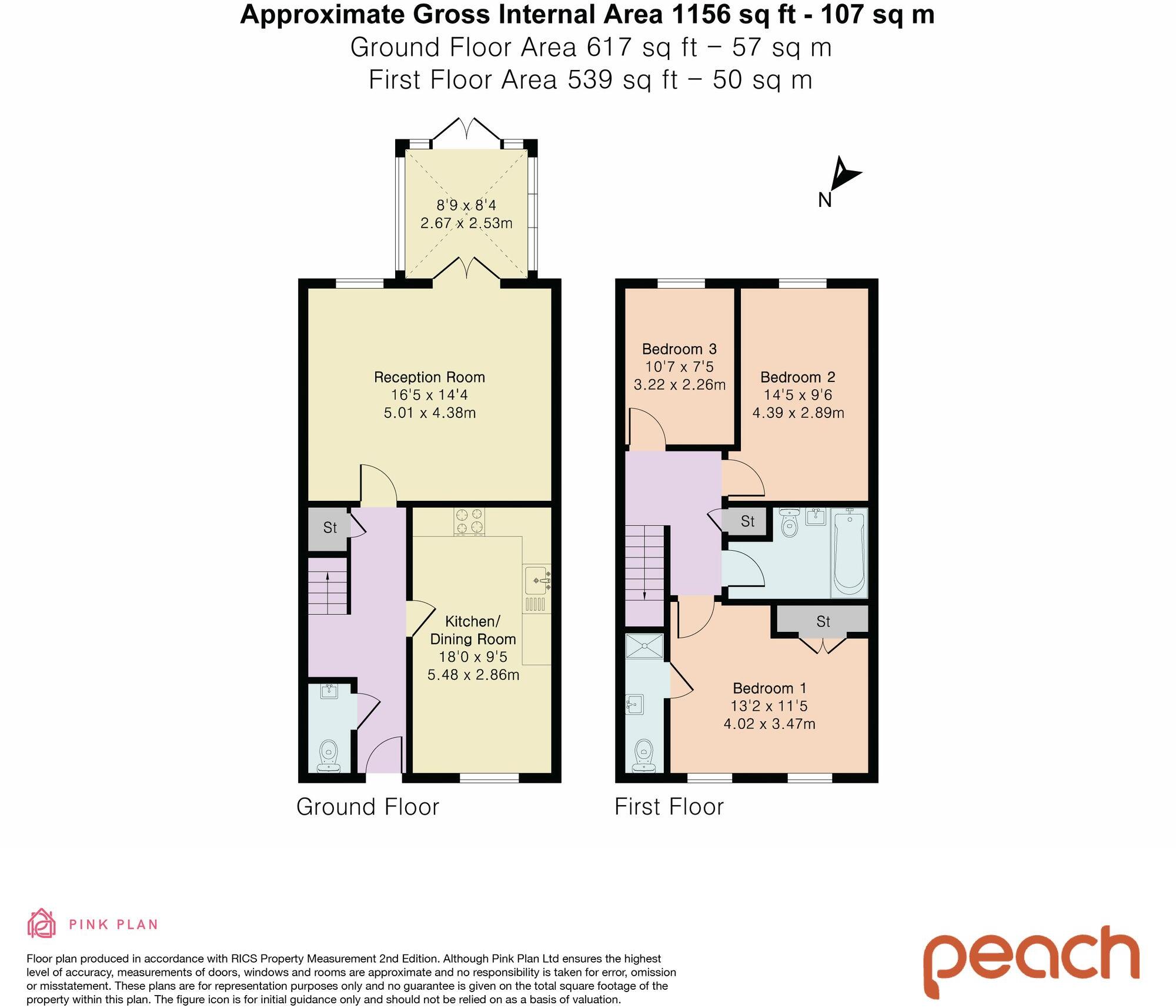 Cawte Mews, Swindon, SN3 floorplan