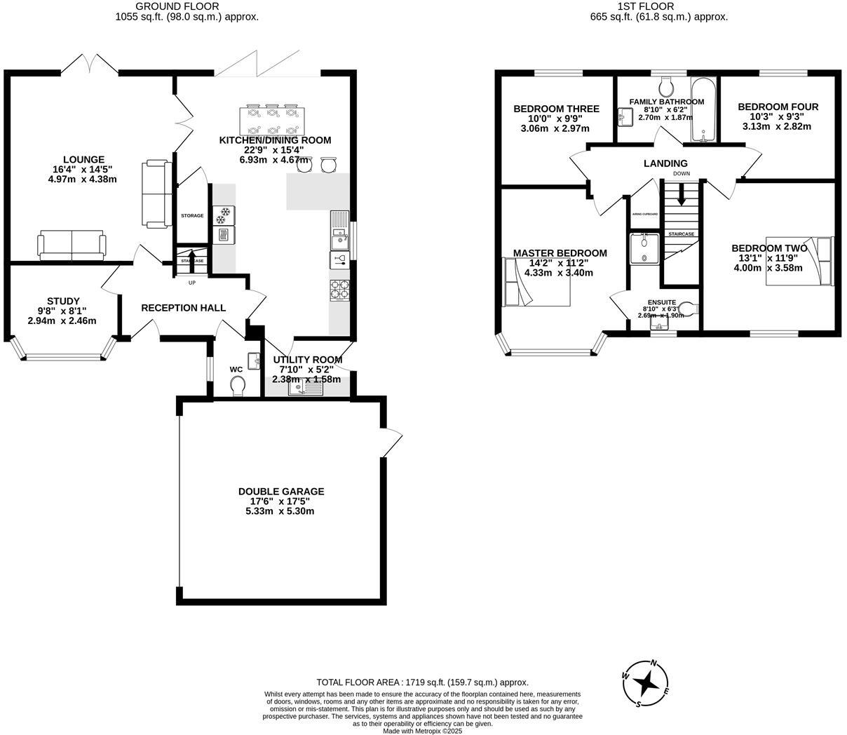 Honeysuckle Close, Leyland floorplan