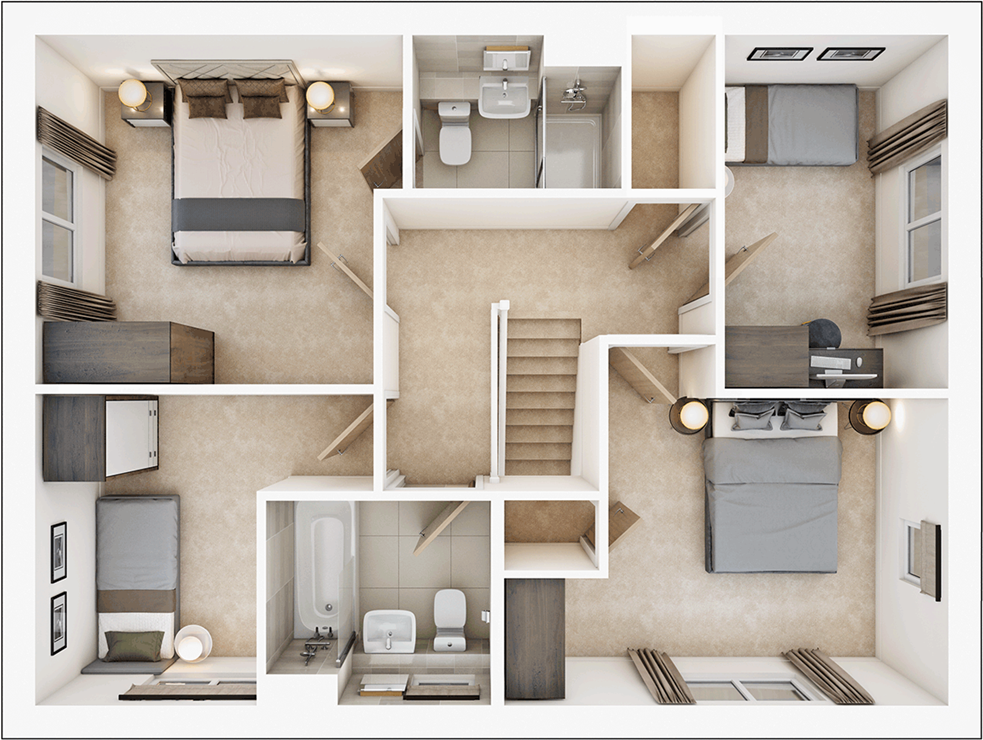 1 Annan Path, 
off Aubrey Drive, 
Sudbury, 
Suffolk, 
CO10 1DN floorplan
