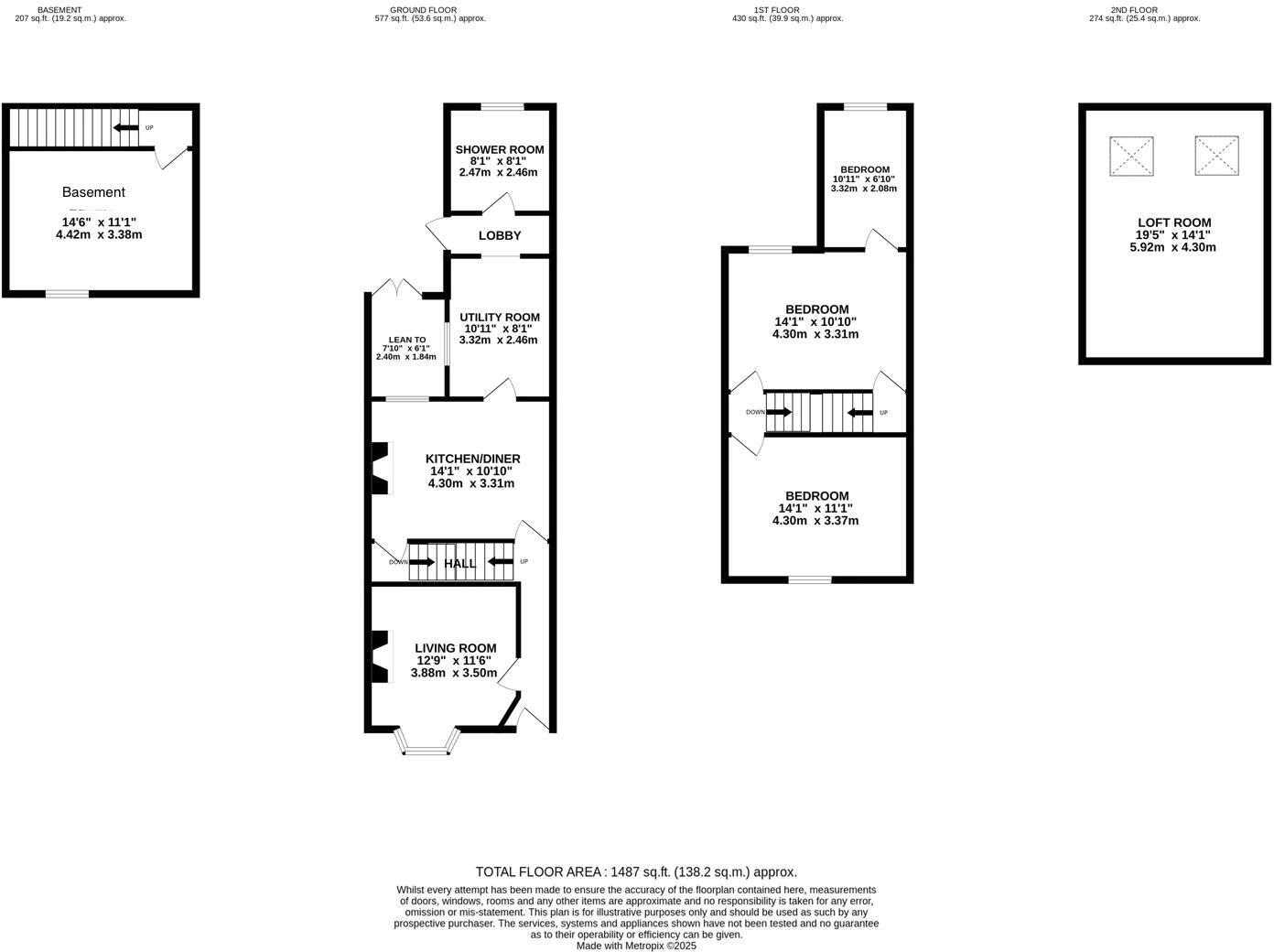 Bryant Road, Rochester floorplan