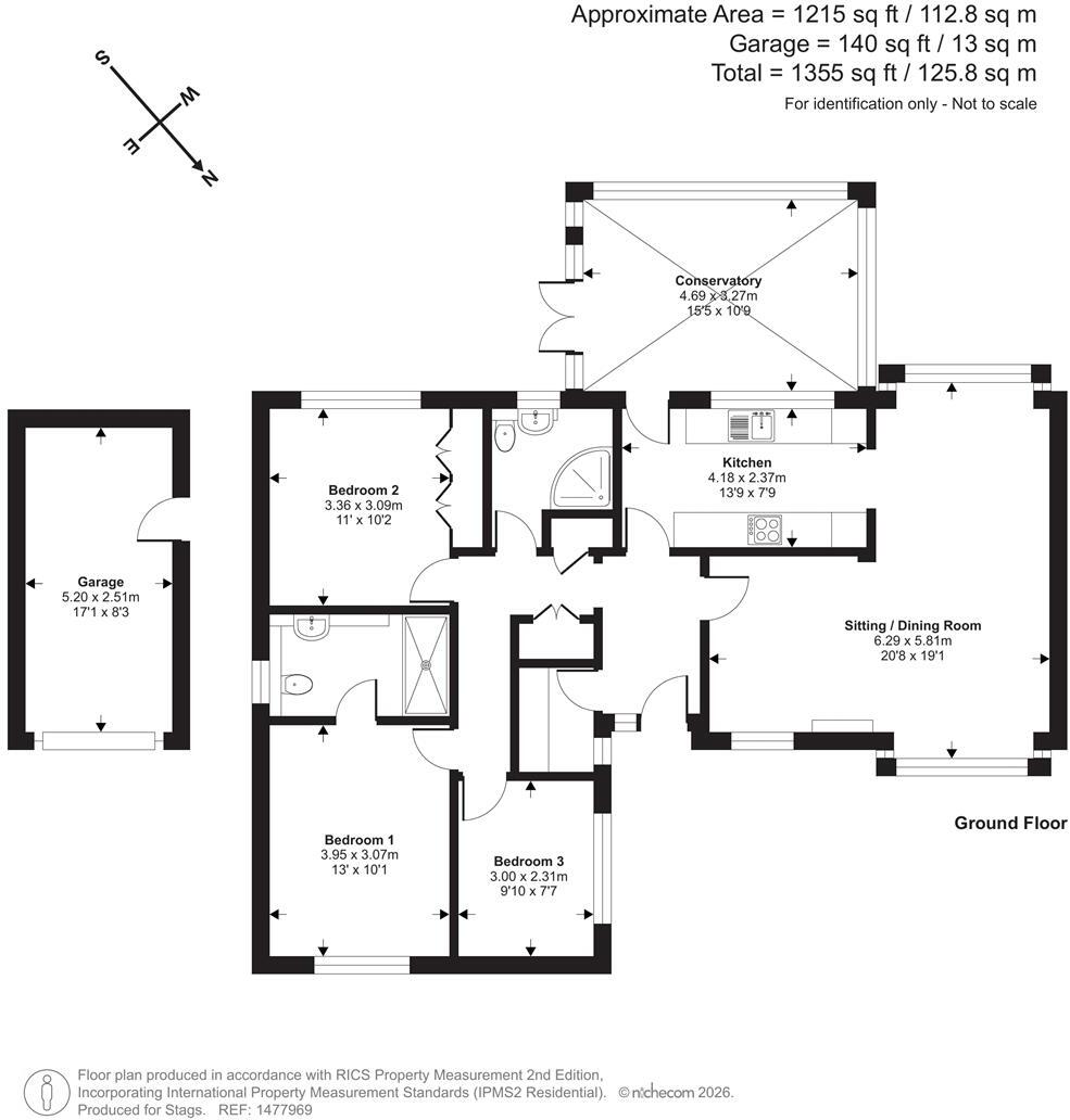 Oxleaze, Bishops Lydeard, Taunton floorplan
