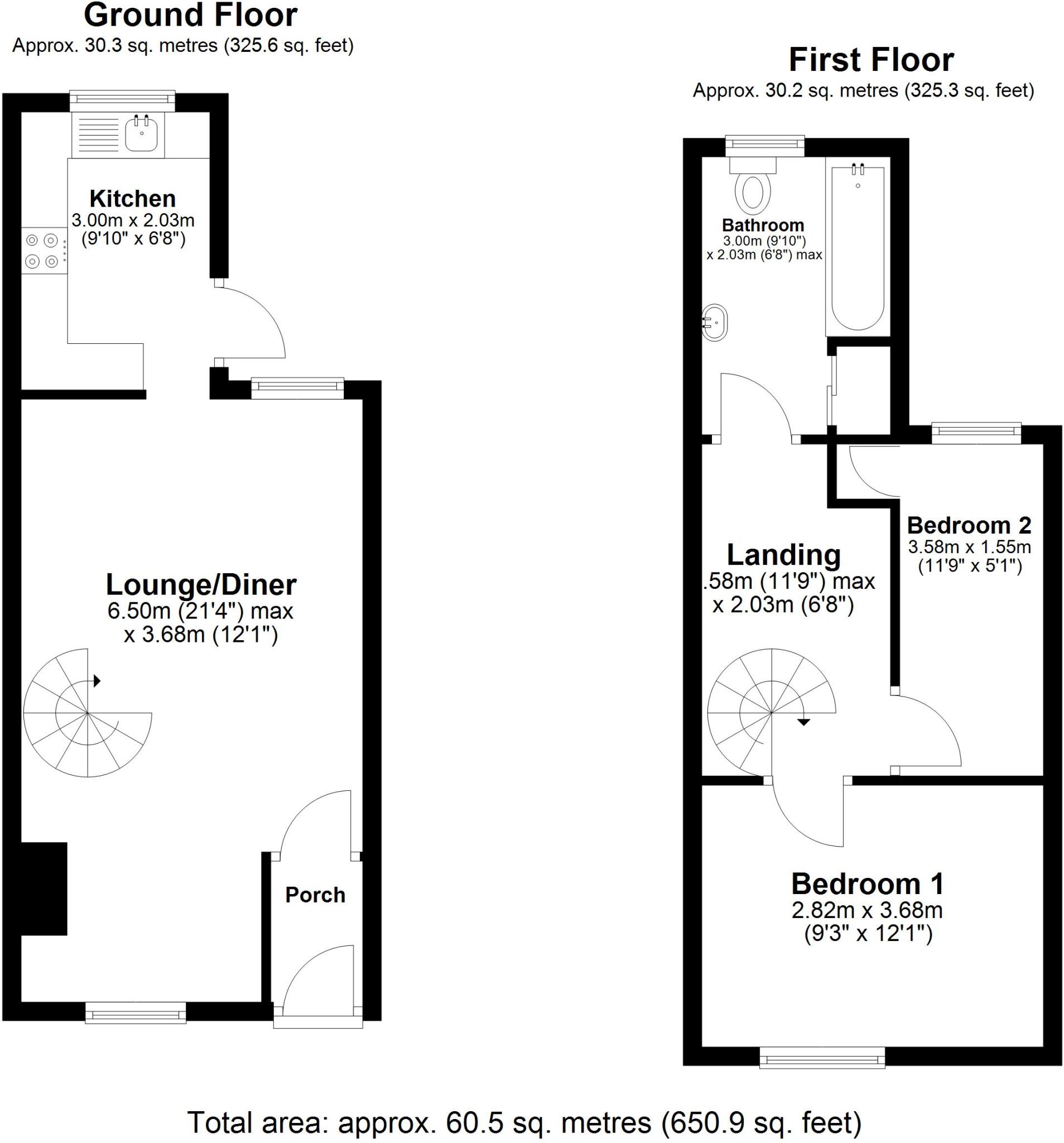 Wyndham Road Dover CT17 floorplan