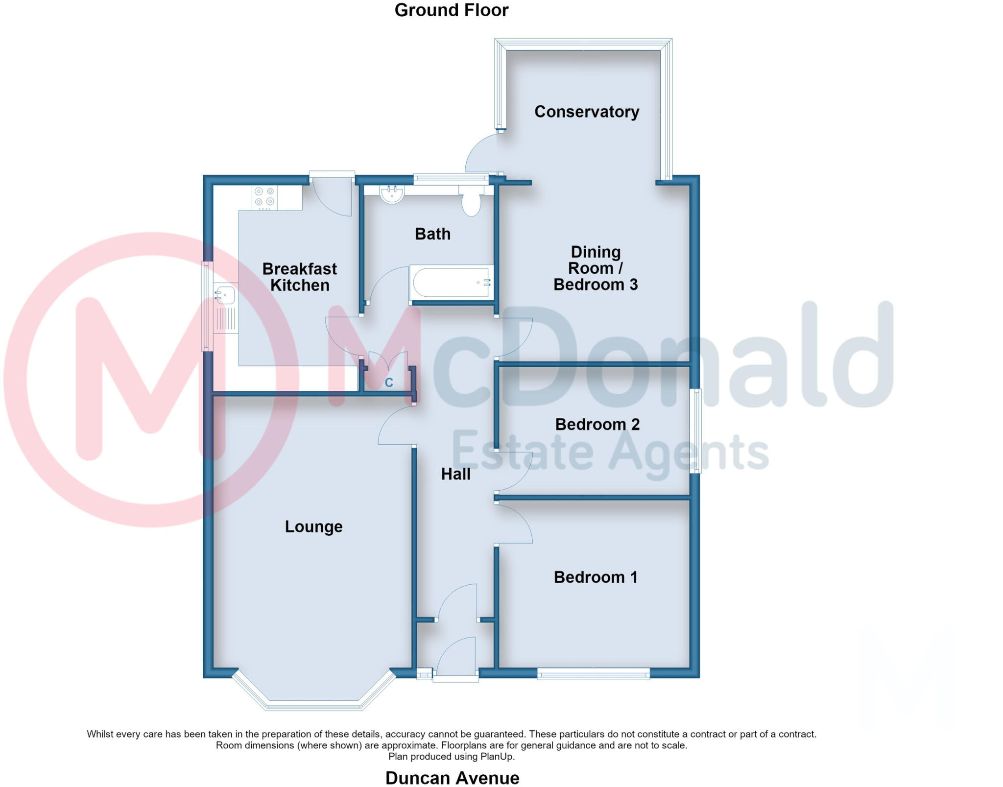 Duncan Avenue, Bispham floorplan