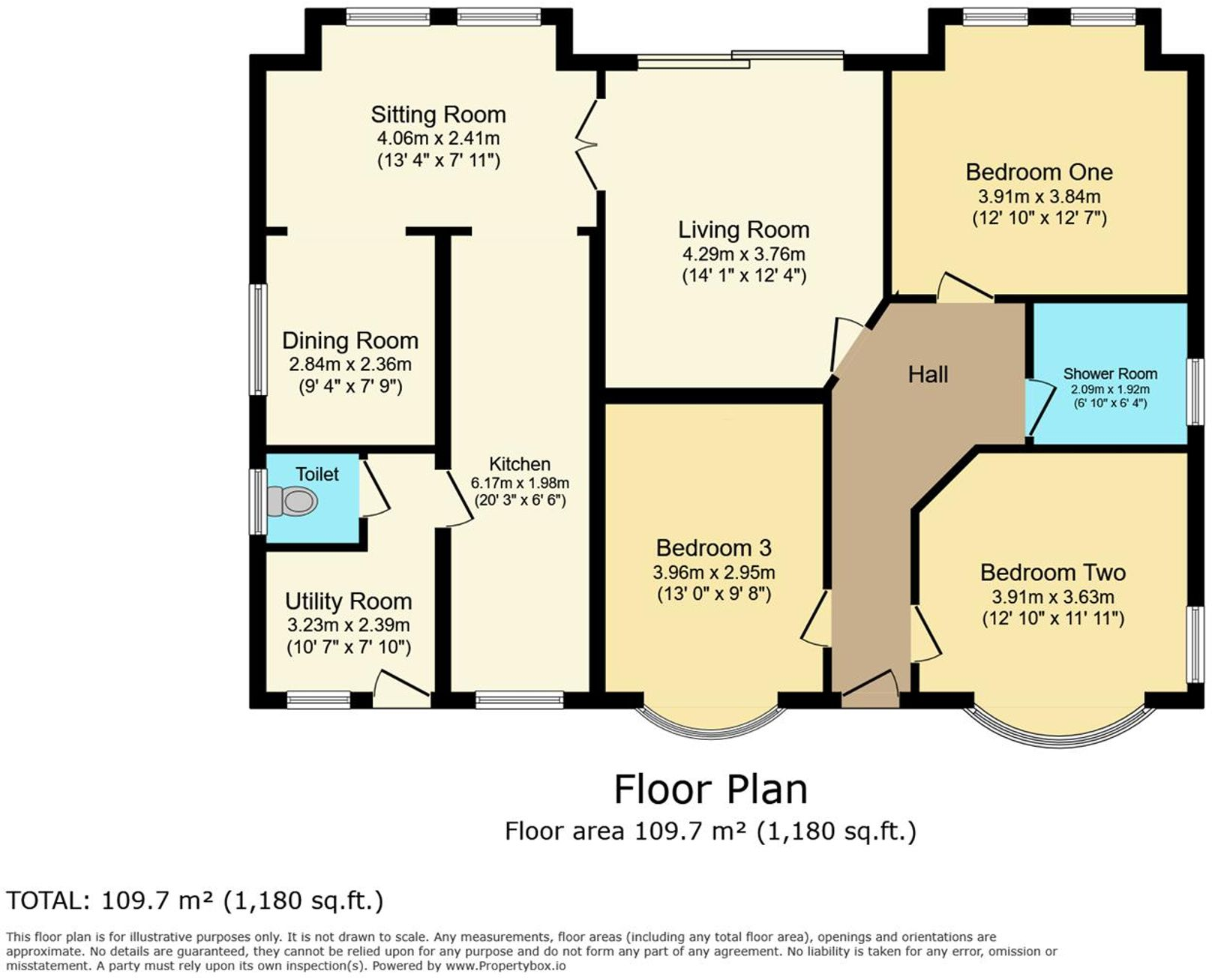 Bishopswood Road, Prestatyn, LL19 floorplan