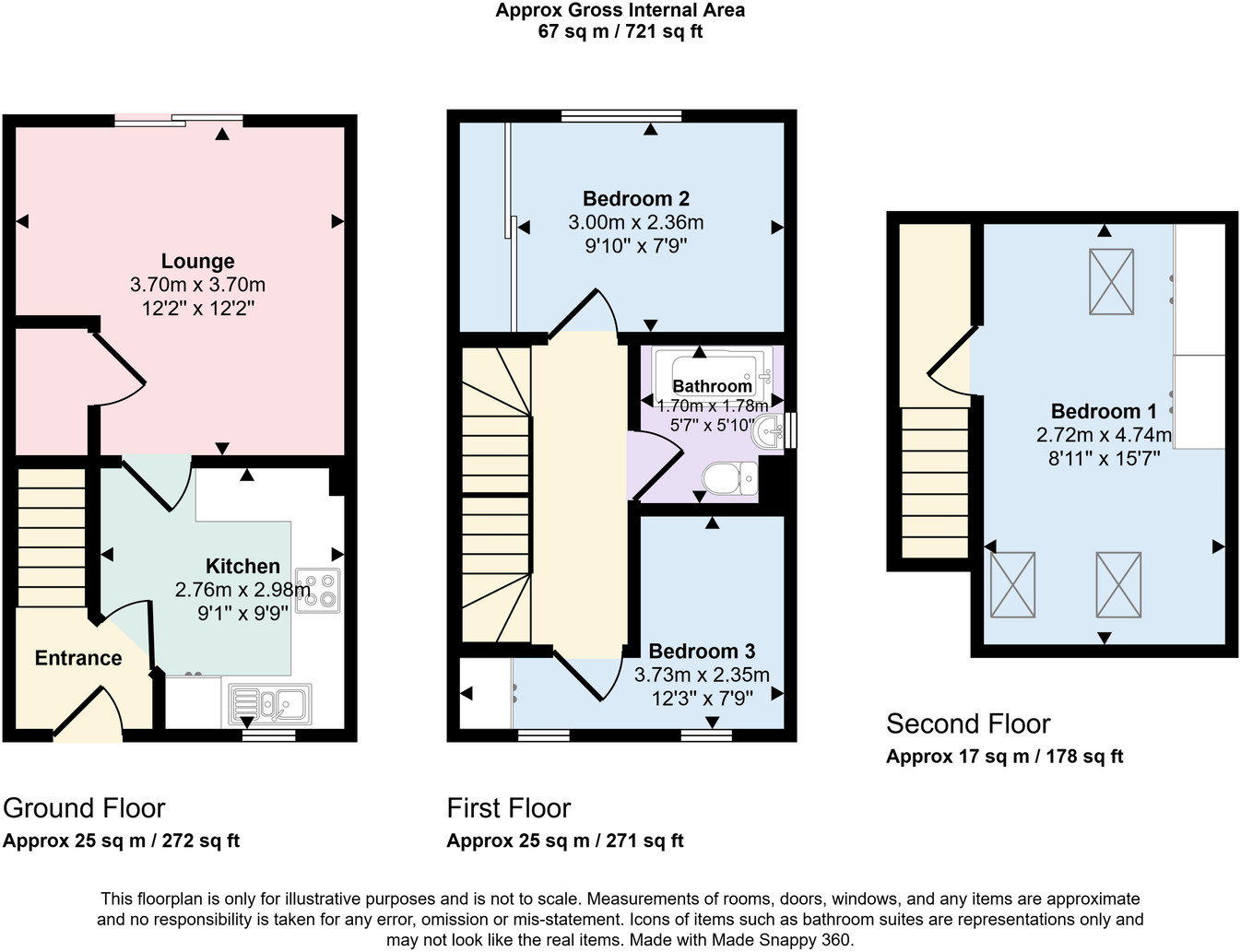 Bellaport Gardens, Harrington, Workington, CA14 5QX floorplan
