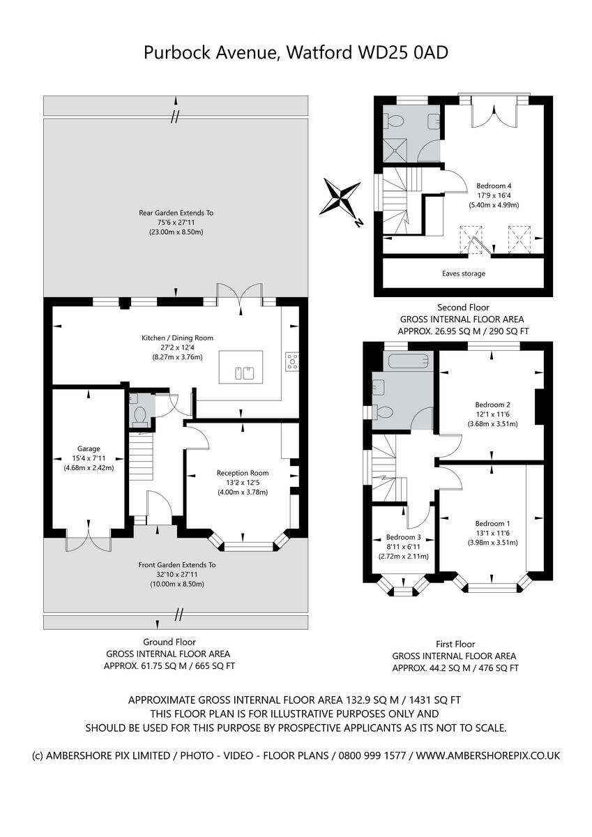 Purbrock Avenue, Watford, WD25 floorplan
