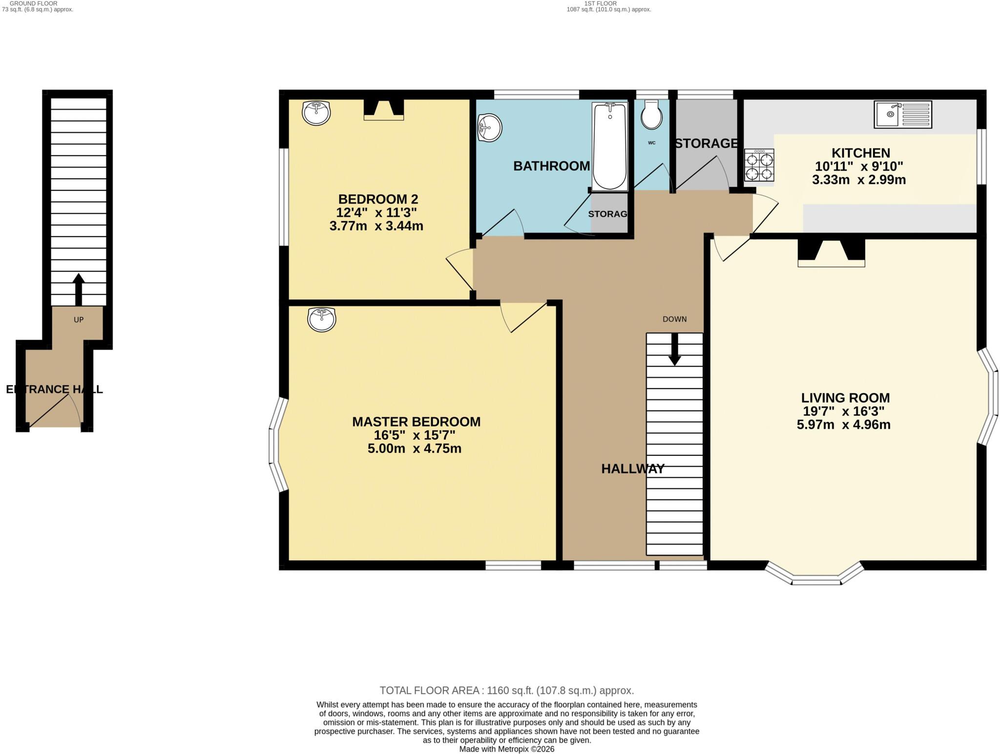 Seafield Road, Southbourne floorplan