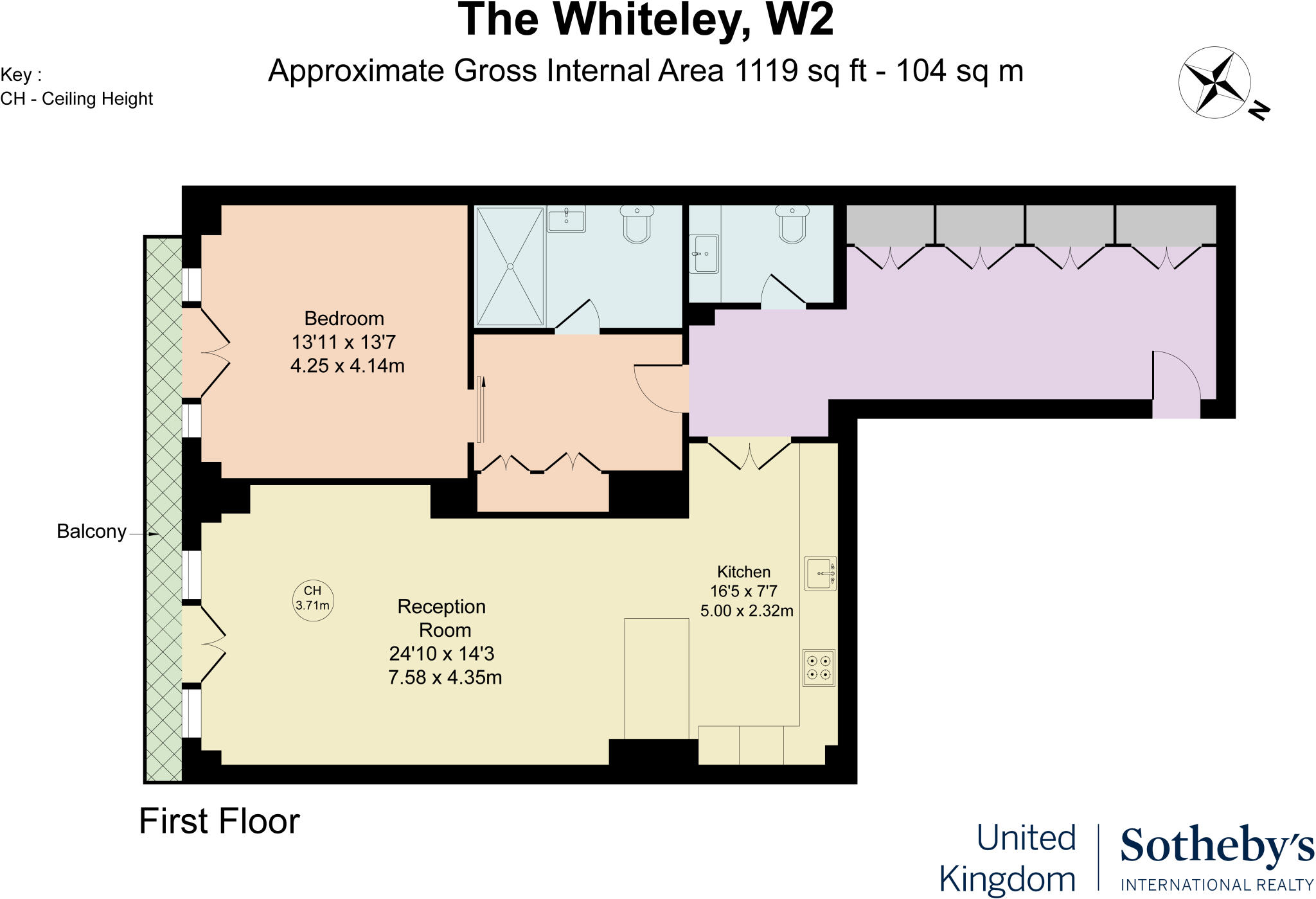 The Whiteley, Queensway, London, United Kingdom, W2, United Kingdom floorplan