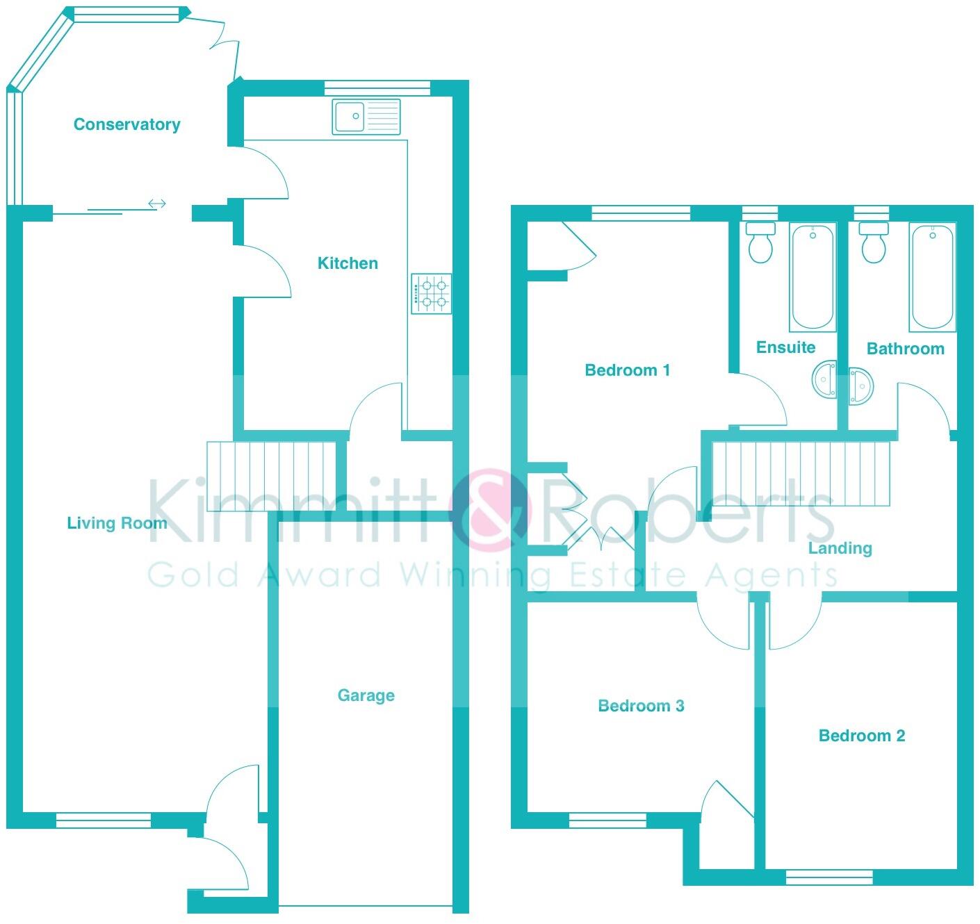 Longlands Drive, Houghton le Spring, Tyne and Wear, DH5 8LR floorplan