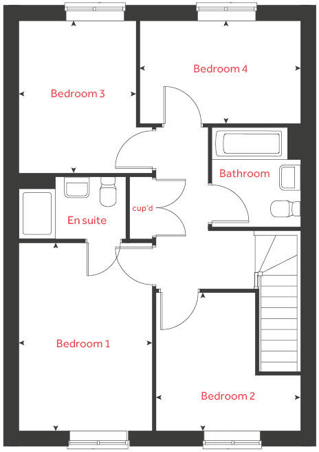 Cooper Fields, 
Holden Fold,
Darwen,
BB3 floorplan