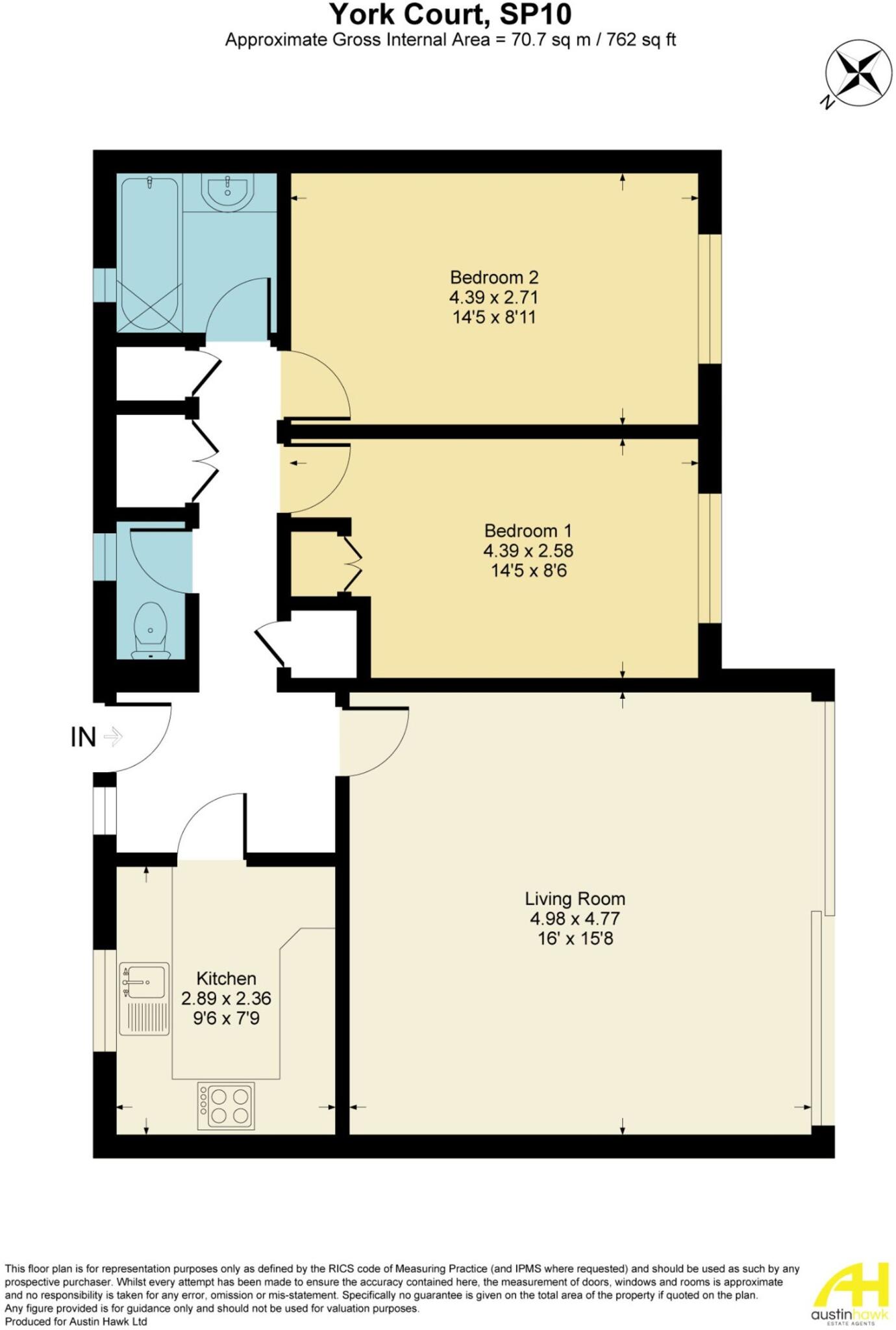 Kingsway Gardens, Andover, SP10 floorplan