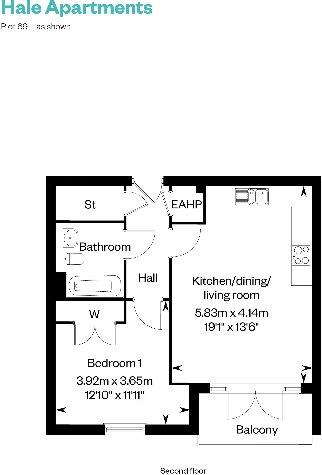 27 Kendale Road
Waterbridge
Cambridge
CB25 9QS floorplan