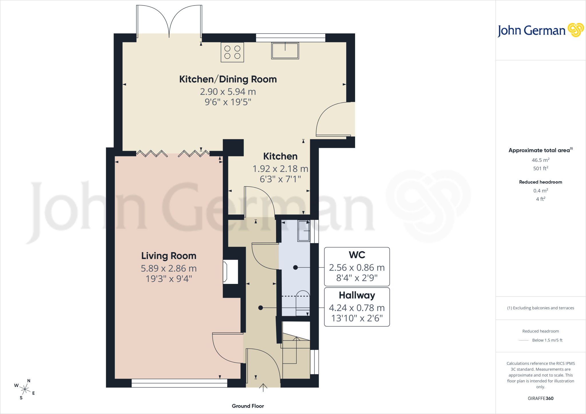 Barn Close, Quarndon floorplan