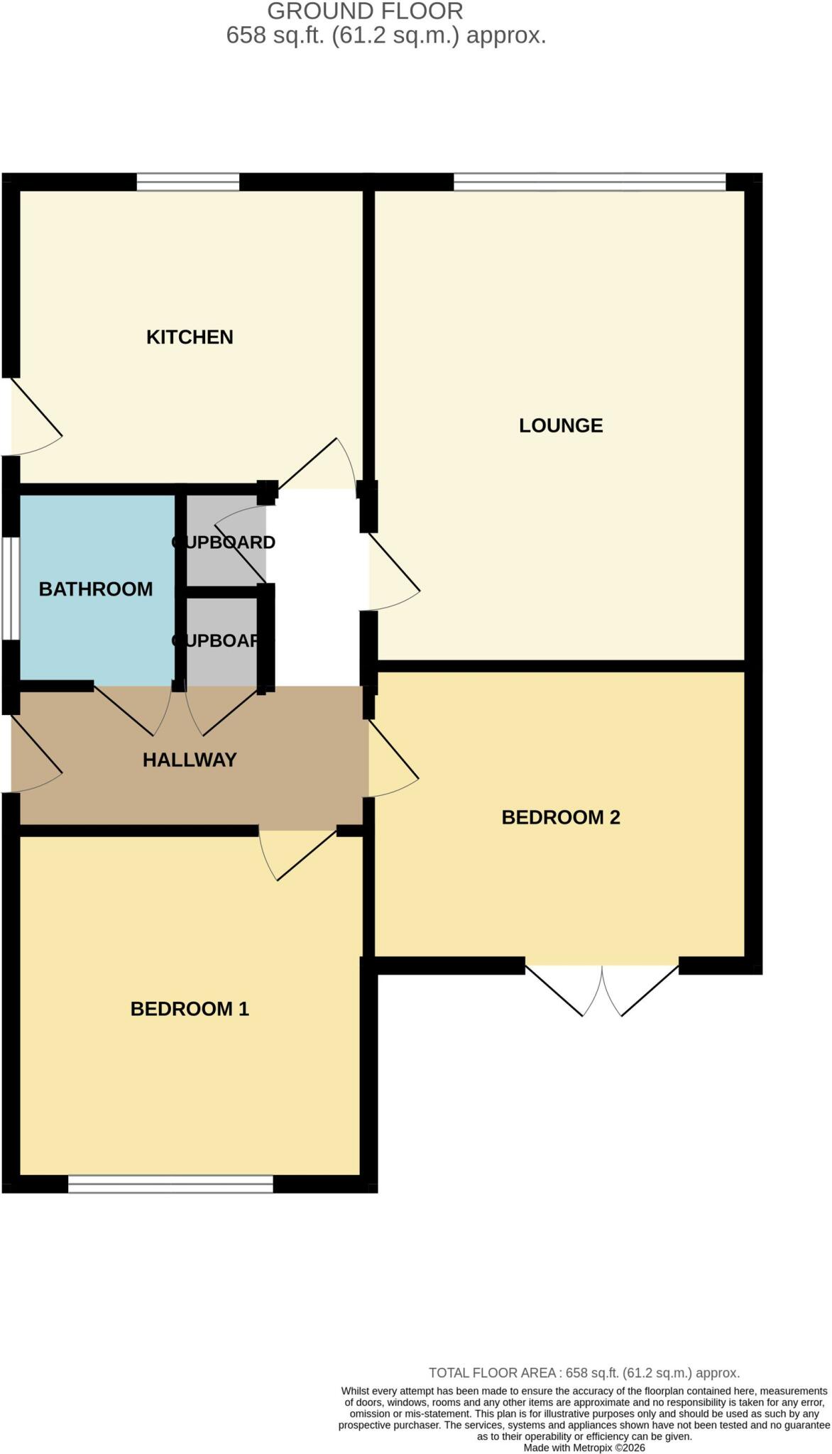 Madam Lane, Barnby Dun, DN3 floorplan