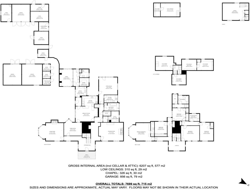 The Priory, Palgrave, Diss floorplan