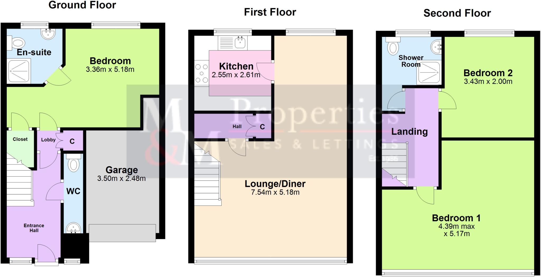 OLD RECTORY CLOSE, HARPENDEN floorplan