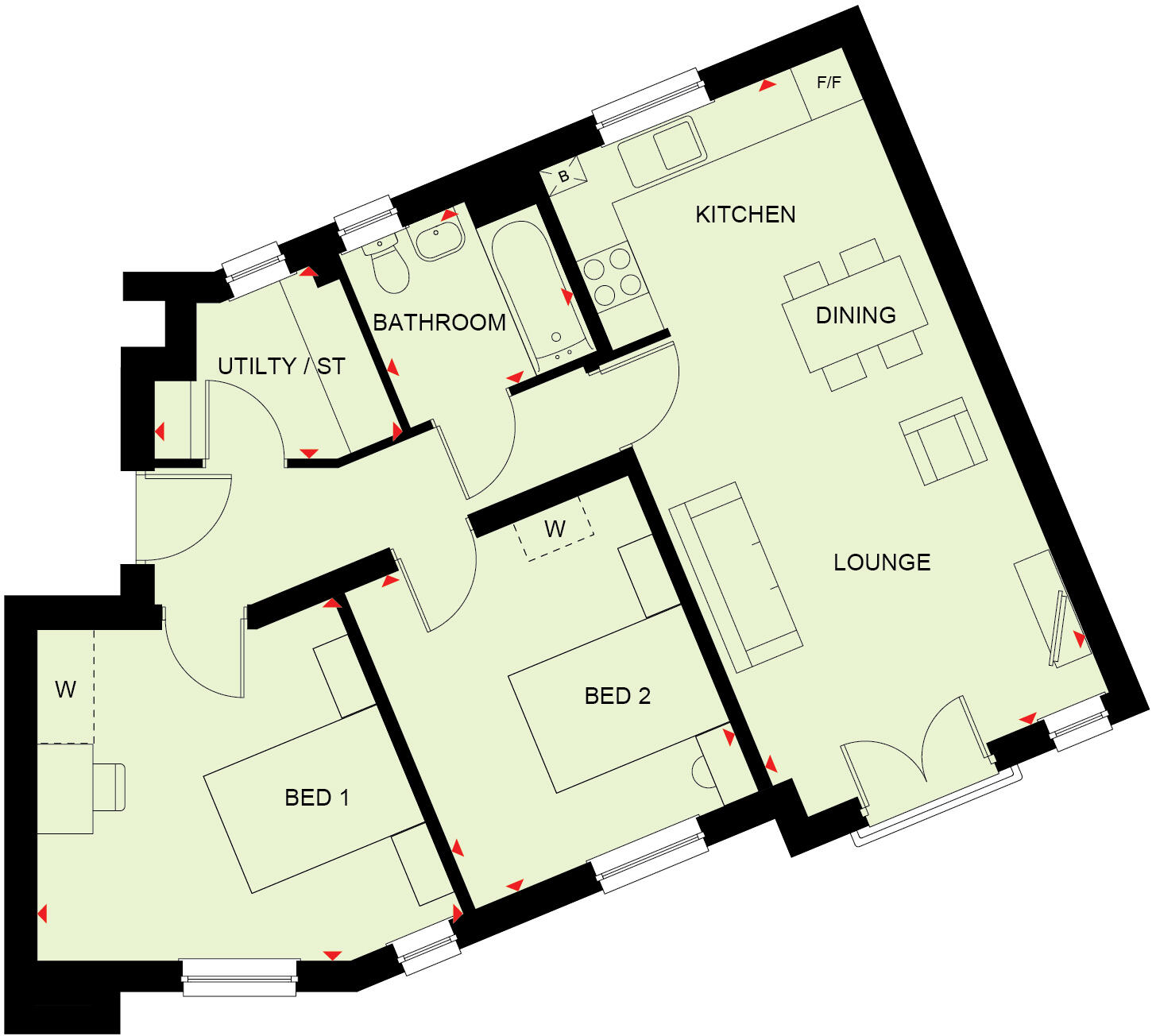 Marlowe Way
Ramsgate
CT12 6FA floorplan