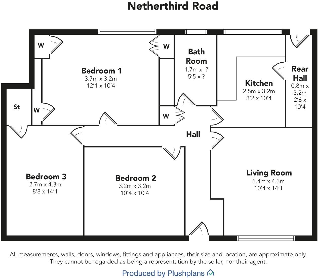 Netherthird Road, Cumnock, Ayrshire, KA18 floorplan